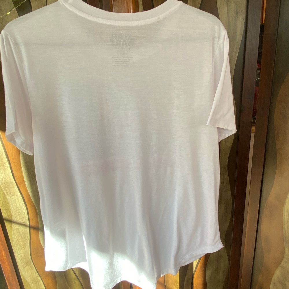 Star Wars White XL Teen Graphic T-shirt - Picture 3 of 4